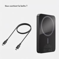 Selencia Powerbank Vivid 5 000 mAh - MagSafe et Qi - Black / Rebel Crush