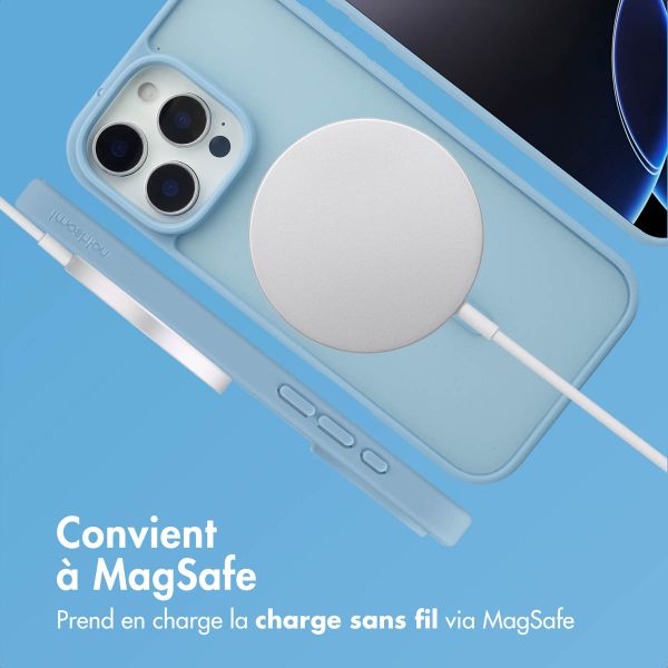 imoshion Coque Color Guard avec MagSafe Apple iPhone 16 Pro Max - Bleu clair