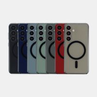 Accezz Lite coque arrière avec MagSafe Samsung Galaxy S25 - Smokey Clear