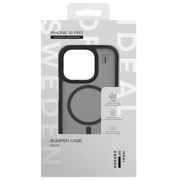 iDeal of Sweden Coque Bumper MagSafe Apple iPhone 15 Pro - Noir