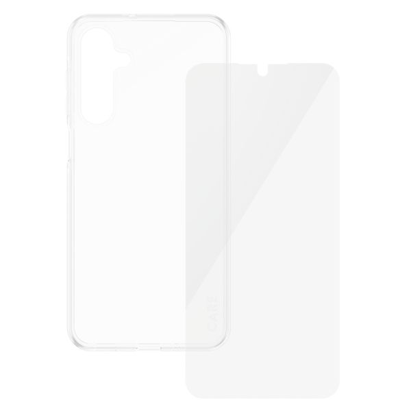 CARE by PanzerGlass Coque Fashion XR + Ultra-Wide Fit Écran de Protection avec applicateur Samsung Galaxy A26 - Transparent