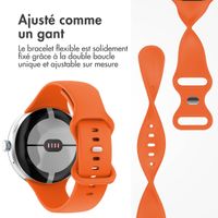 imoshion Bracelet en silicone⁺ Google Pixel Watch 3 / 4 (45 mm) - Taille S - Orange