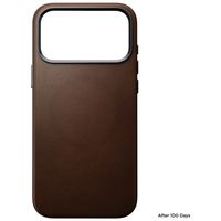Nomad Coque arrière Traditional Leather avec MagSafe Apple iPhone 18 Pro Max - Brown