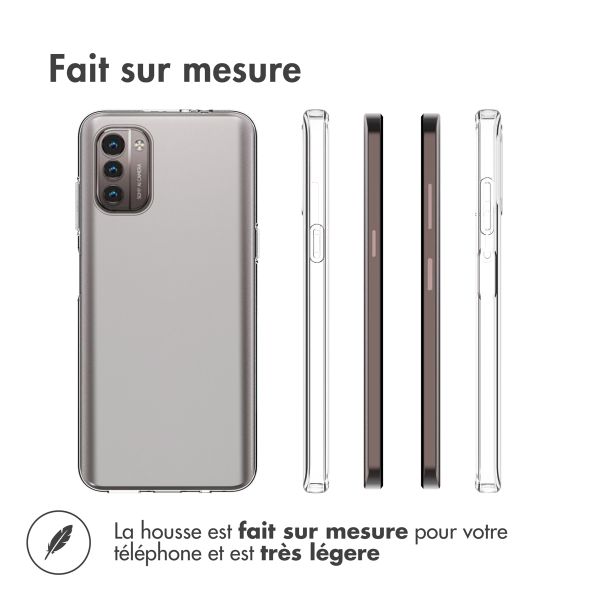 Accezz Coque Clear Nokia G11 / G21 - Transparent