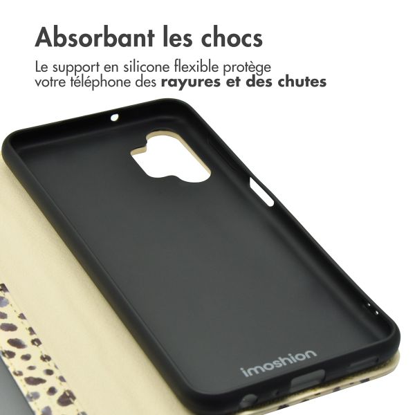 imoshion Étui de télephone portefeuille Design Samsung Galaxy A13 (4G) - Black And White Dots