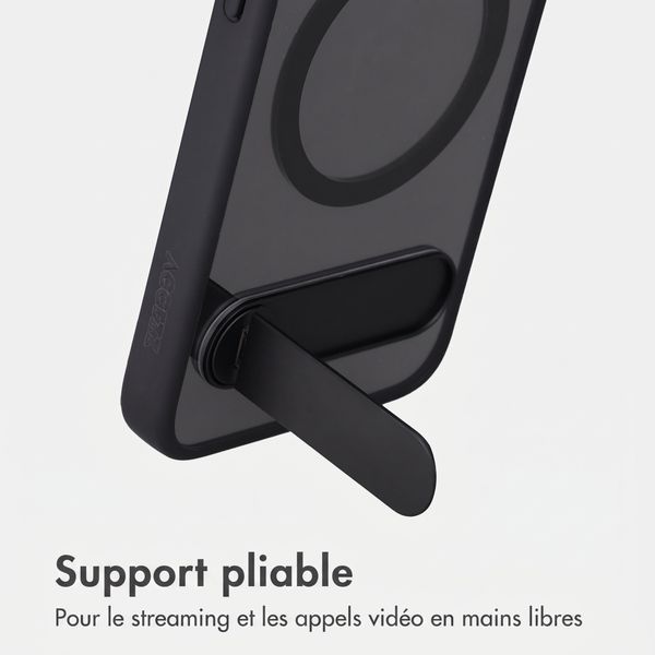Accezz Coque arrière Hold avec MagSafe Apple iPhone 14 - Black