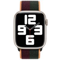 Apple Bracelet Sport Loop Apple Watch | 38/40/41/42 mm - Dark Cherry/Forest Green