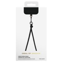 iDeal of Sweden Phone Cord Strap Universal - Coal Black