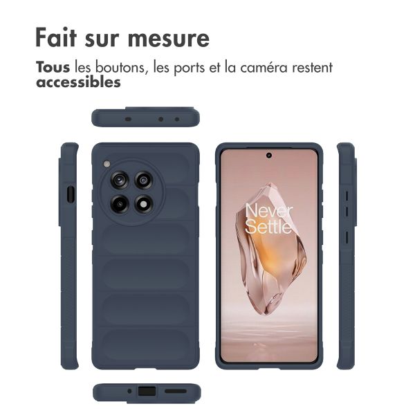 imoshion EasyGrip Backcover OnePlus 12R - Bleu foncé