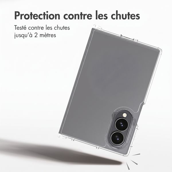 Accezz Coque Xtreme Impact Samsung Galaxy Z Fold 8 - Transparent
