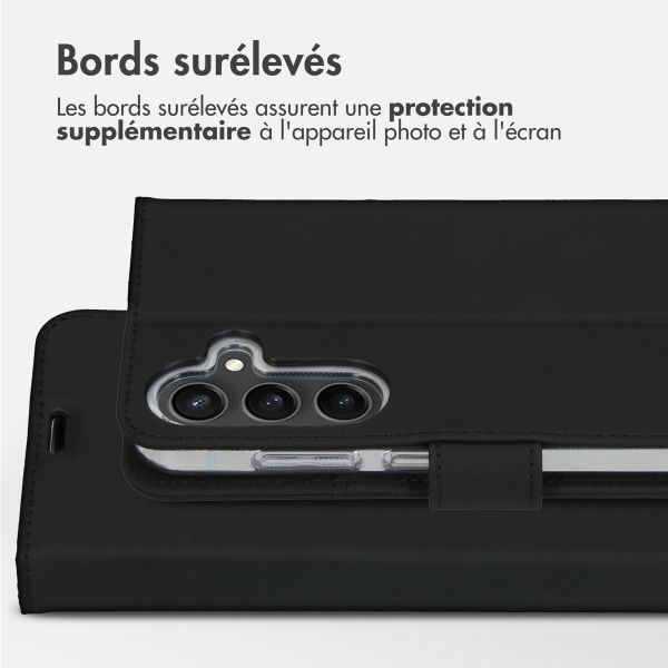 Accezz Étui de télephone Wallet Samsung Galaxy S24 Plus - Noir