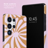 Selencia Coque arrière Vivid Samsung Galaxy S25 Ultra - Modern Bloom Pink