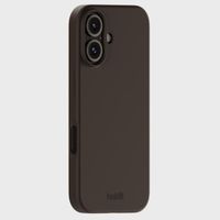 Holdit Coque Silicone Apple iPhone 16 Plus - Chocolate