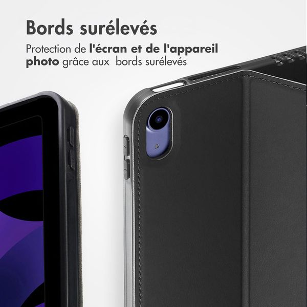 Accezz Coque tablette Classic Apple iPad 11 (2025) 11 pouces A16 / iPad 10 (2022) 10.9 pouces - Noir