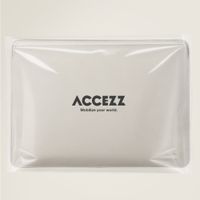 Accezz Leather Pochette ordinateur le Apple MacBook 14 pouces - Beige