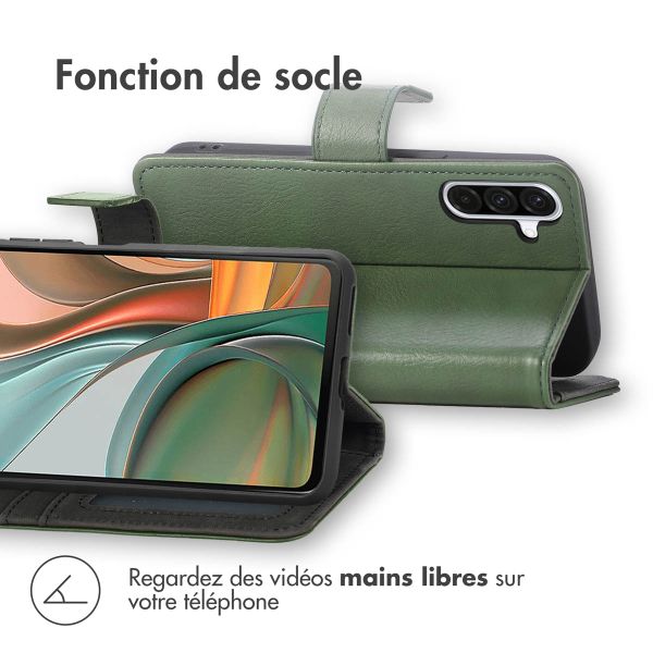 imoshion Étui de télephone portefeuille de luxe Samsung Galaxy A36 - Vert