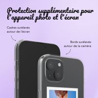 Coque avec votre propre photo et/ou texte Apple iPhone 15 - Polaroid