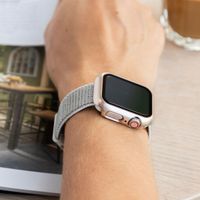 imoshion Coque rigide à couverture complète Apple Watch 7 / 8 / 9 - 41 mm - Lumière stellaire