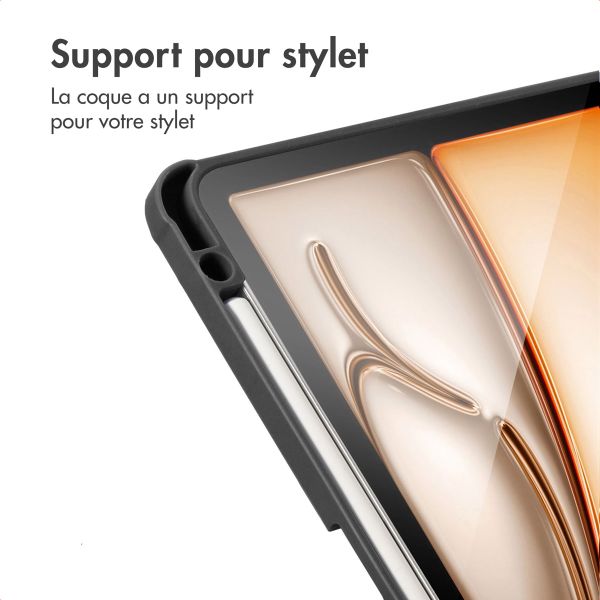 imoshion Coque tablette Origami Apple iPad Air 13 pouces (2026) M4 / (2025) M3 / (2024) M2 - Noir