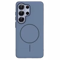 imoshion Coque arrière Color avec Thin MagSafe Ring Samsung Galaxy S26 Ultra - Bleu foncé