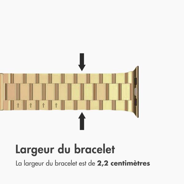 imoshion Bracelet acier Apple Watch | 38/40/41/42 mm - Doré
