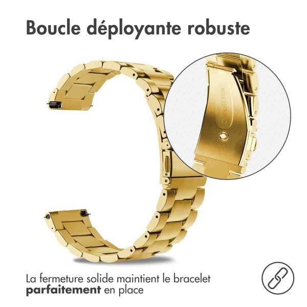 imoshion Bracelet en acier  - Connexion universelle 26 mm - Doré