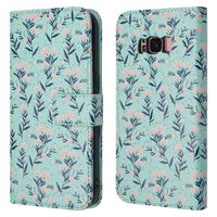 imoshion Étui de télephone portefeuille Design Samsung Galaxy S8 - Blue Flowers