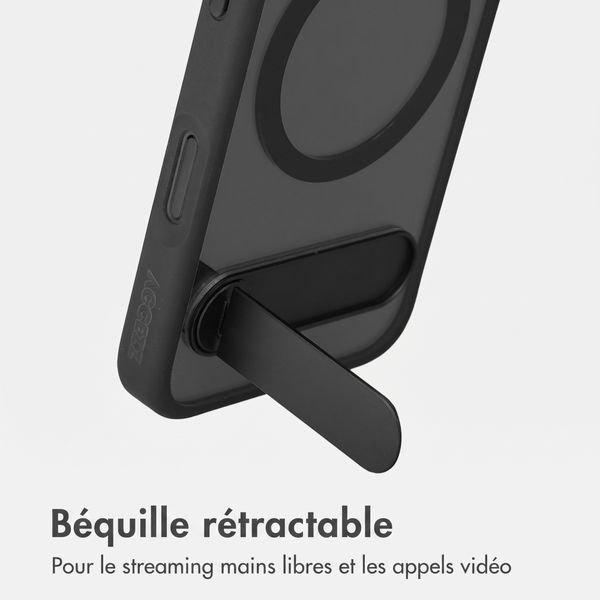 Accezz Coque arrière Hold avec MagSafe Apple iPhone 17 - Black