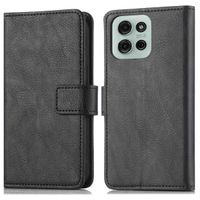 imoshion Étui de télephone portefeuille de luxe Motorola Moto G75 5G - Noir