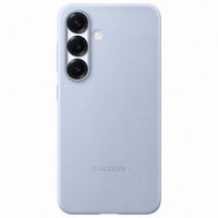 Samsung Original Coque KindSuit en Cuir Végan Samsung Galaxy S25 - Bleu clair