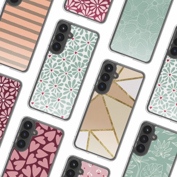 imoshion Coque Design Samsung Galaxy S25 FE - Bloom Love Sage Green
