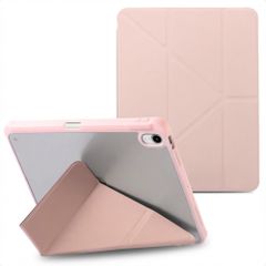 imoshion Coque tablette Origami Apple iPad 11 (2025) 11 pouces A16 / iPad 10 (2022) 10.9 pouces - Rose