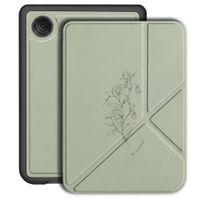 imoshion Étui de liseuse portefeuille design Pliable Kobo Clara Colour / BW - Floral Green
