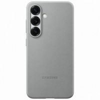 Samsung Original Coque KindSuit en Cuir Végan Samsung Galaxy S25 - Gris