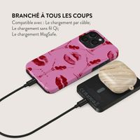 Burga Powerbank magnétique 5 000 mAh - MagSafe et Qi2 - Call Me / Gunmetal