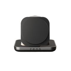Zens Nightstand Charger Pro 2 next gen - Chargeur sans fil pour téléphone / earbuds / Apple Watch - MagSafe et Qi2 - Noir