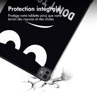 imoshion Coque tablette Design Trifold Apple iPad Pro 13 (2025) M5 / (2024) M4 - Don't touch