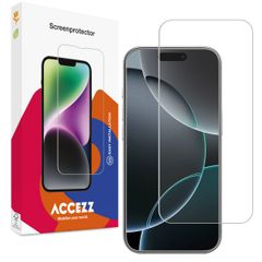 Accezz Protection d'écran en verre trempé Apple iPhone Air
