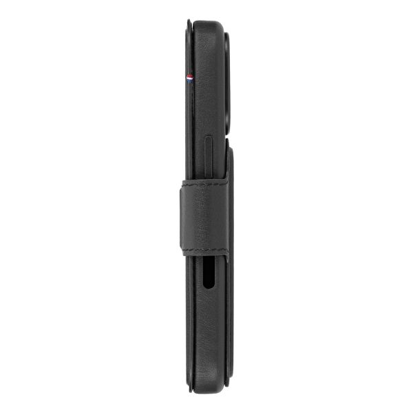 Decoded Portefeuille détachable 2 en 1 en cuir MagSafe Apple iPhone 17 - Noir