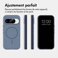 imoshion Coque arrière Color avec Thin MagSafe Ring Google Pixel 9 / 9 Pro - Bleu foncé