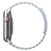 Uniq Bracelet Revix réversible Apple Watch | 44/45/46/49 mm - Arctic (White/Blue)