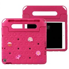 imoshion Coque kidsproof avec poupées amovibles Apple iPad 9 (2021) 10.2 pouces / iPad 8 (2020) 10.2 pouces / iPad 7 (2019) 10.2 pouces - Rose