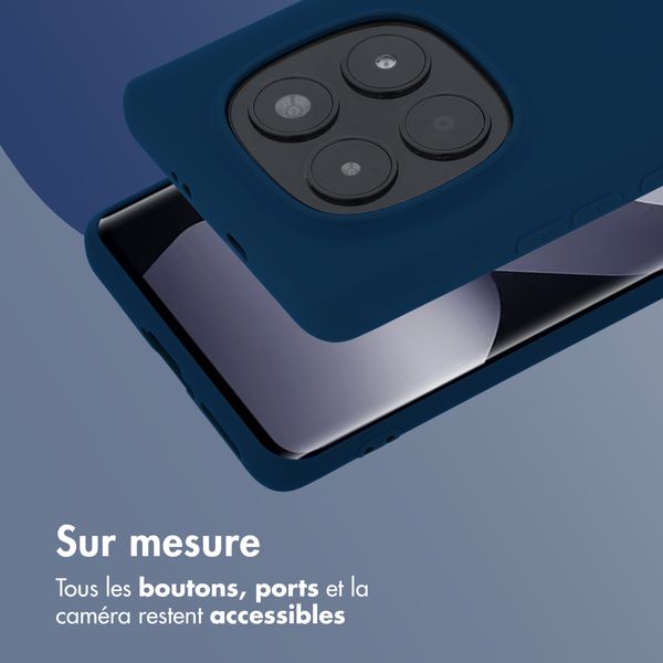 imoshion Coque Couleur Xiaomi Redmi Note 15 (4G) - Bleu foncé