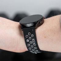 imoshion Bracelet sport en silicone  - Connexion universelle 20 mm - Black / Grey