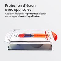 Accezz Protecteur d'écran en verre trempé + Applicateur Samsung Galaxy S25 Ultra