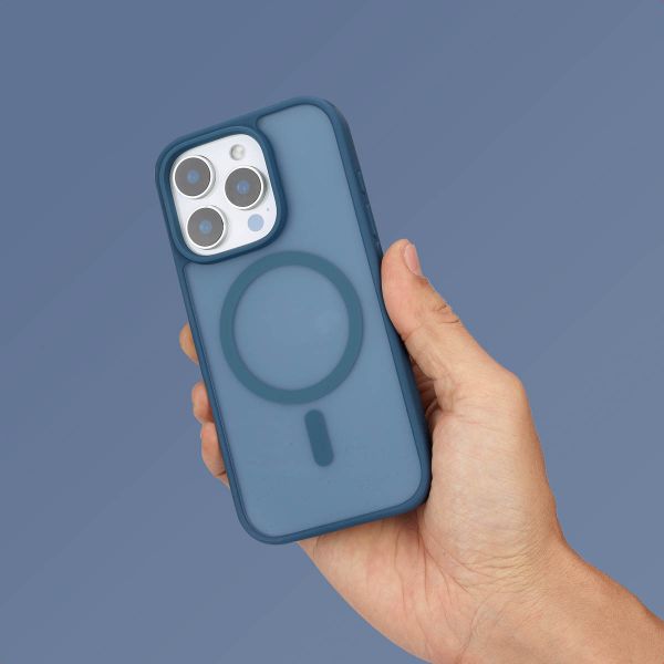 imoshion Coque Color Guard avec MagSafe Apple iPhone 16 Pro - Bleu foncé