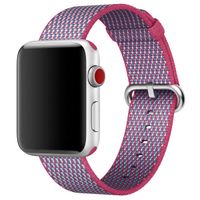 Apple Bracelet en nylon tressé Apple Watch | 38/40/41/42 mm - Berry