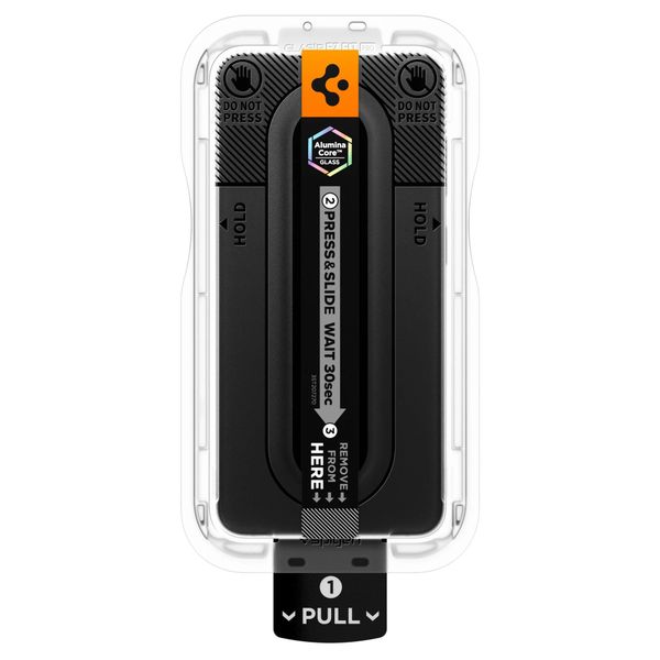 Spigen EZ Fit Glas.tR avec plateau d'installation - 1 pack Samsung Galaxy S26 FE