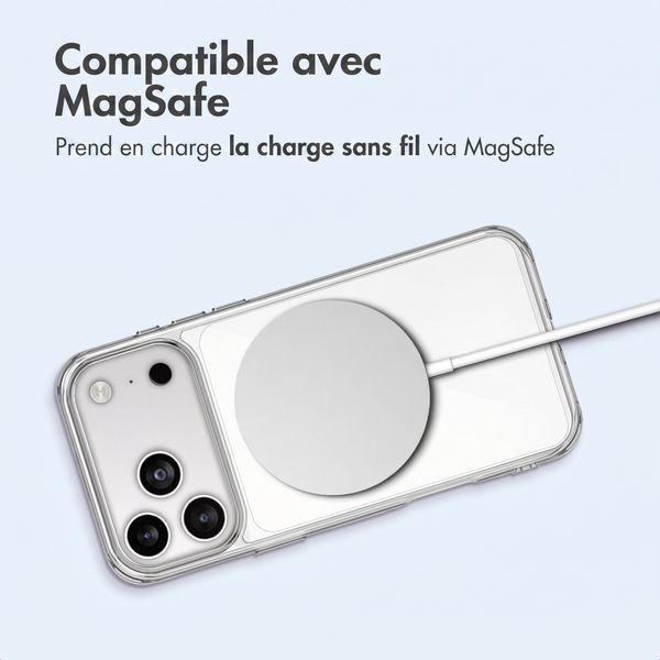 imoshion Coque arrière de protection avec MagSafe Apple iPhone 18 Pro / 17 Pro - Transparent