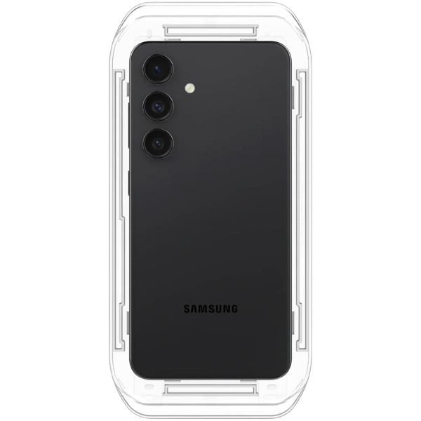 Spigen Protection d'écran en verre trempé GLAStR Fit 2 Paquets + Applicator Samsung Galaxy S24 Plus / S25 Plus